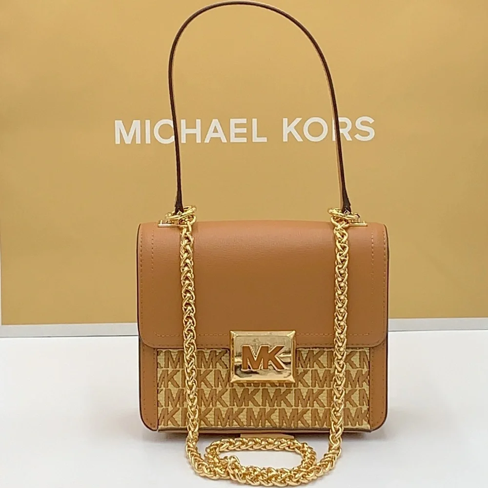 MICHAEL KORS SONIA SMALL SQUARE SHOULDER XBODY - Picture 9 of 16